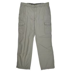 CABELA'S TRAIL HIKER 36 x 32 COTTON CANVAS CARGO PANTS CAMPING HIKING OUTDOORS